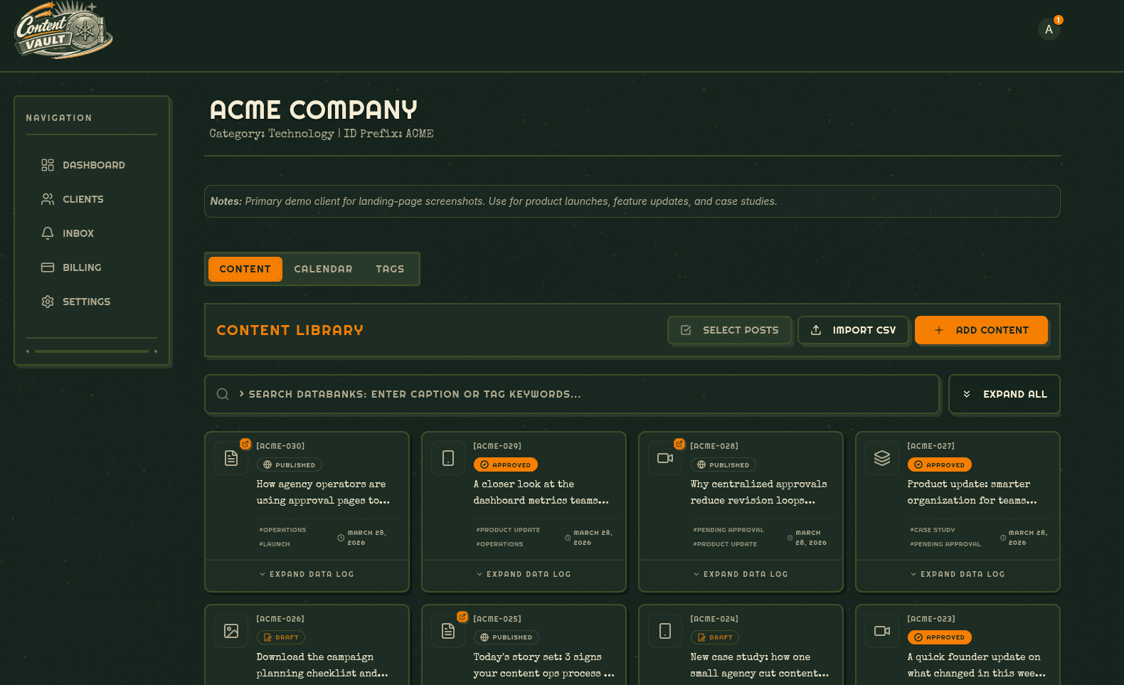 Your Secure Content Vault
